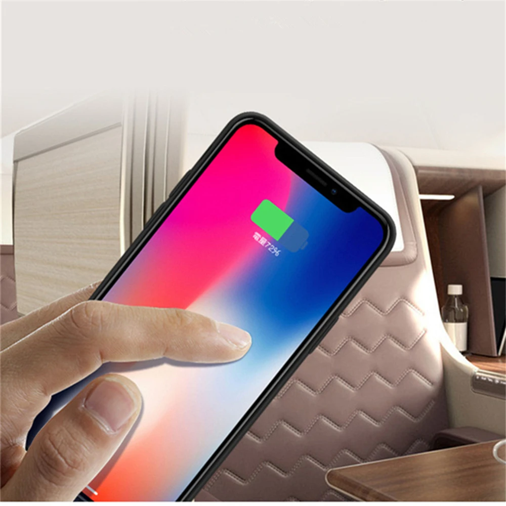 

2020 Battery Cases For iPhone 11 Pro Max External Back Pack Power Bank Shockproof Charger Cover For iPhone 11 Pro Power Case