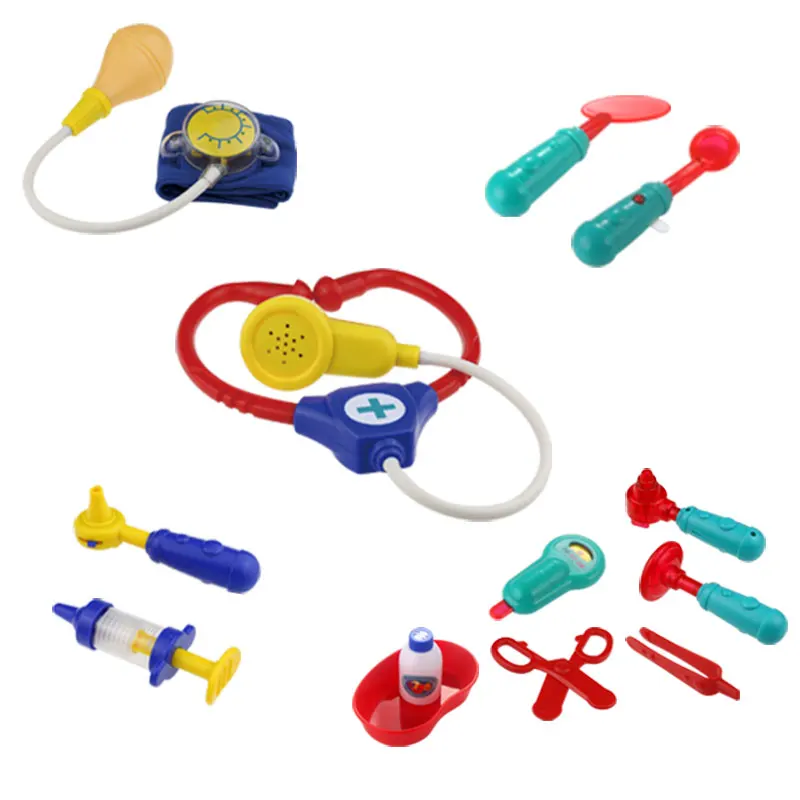 13 шт. Детские ролевые игры медицинские игрушки набор Портативный рюкзак