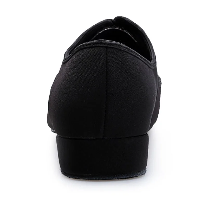 USHINE BD61 black Oxford Outdoor / Indoor 2.5cm high heels Jazz modern shoes Zapatos De Salsa Ballroom Latin Dance Shoes Man