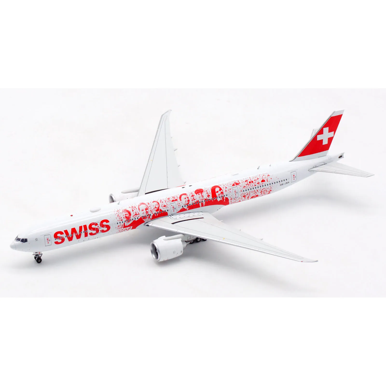 Коллекционный самолет AV4108 из сплава авиационная модель 1:400 швейцарских