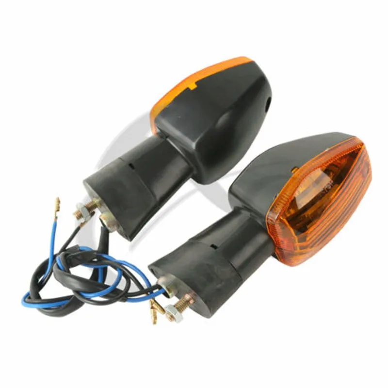 Мотоциклетный прозрачный/оранжевый/дымчатый индикатор поворота янтарный