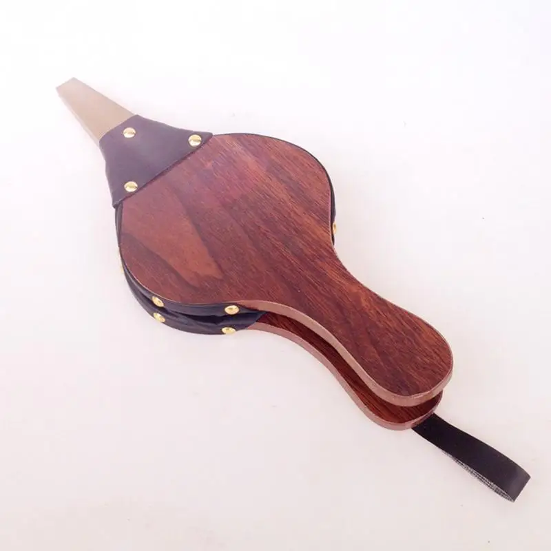 Винтажный Мини Ручной сильфонный темно коричневый камин воздуходувка