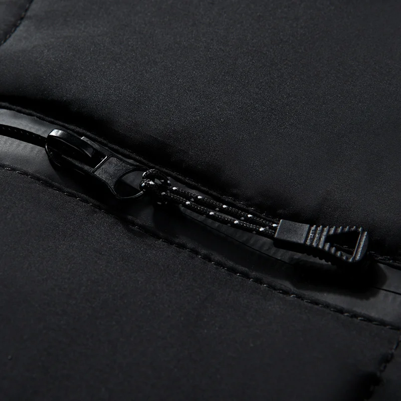 

Winter Warm Men INIKE Jacket Coat Casual Stand Collar Puffer Thick Hat White Duck Parka Men's Winter Down Jacket With Hood