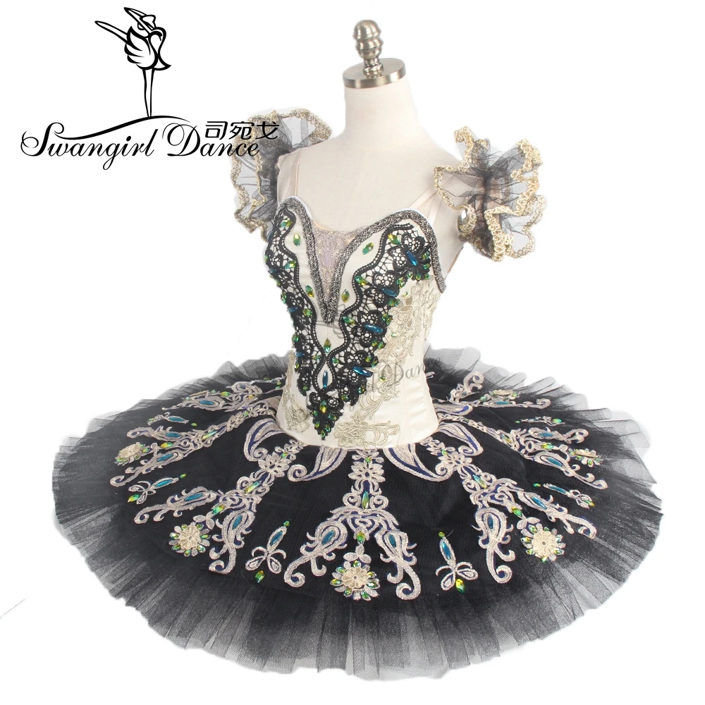 Женские Профессиональные балетные пачки золотого и черного цвета классические