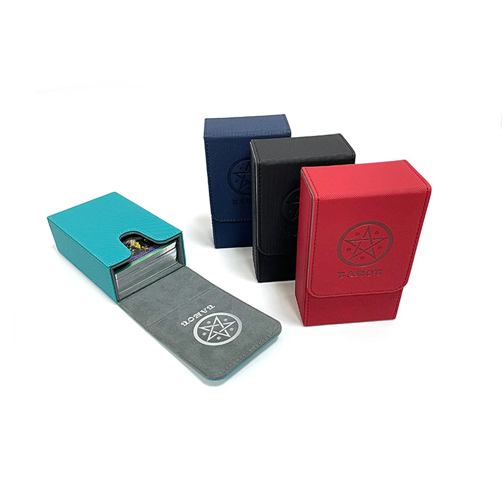 80 карт футляр для универсальный органайзер чехол хранения игра двухслойный