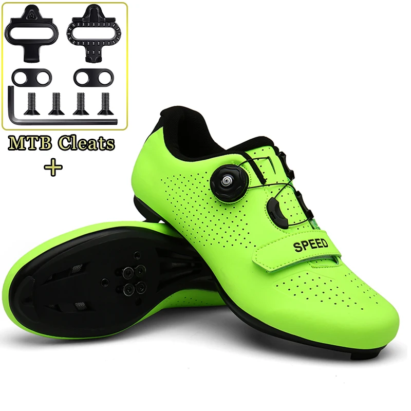 

Кроссовки мужские для горного велосипеда, скоростные кеды с клипсой, дорожная обувь, спиннинг, профессиональные тренировочные