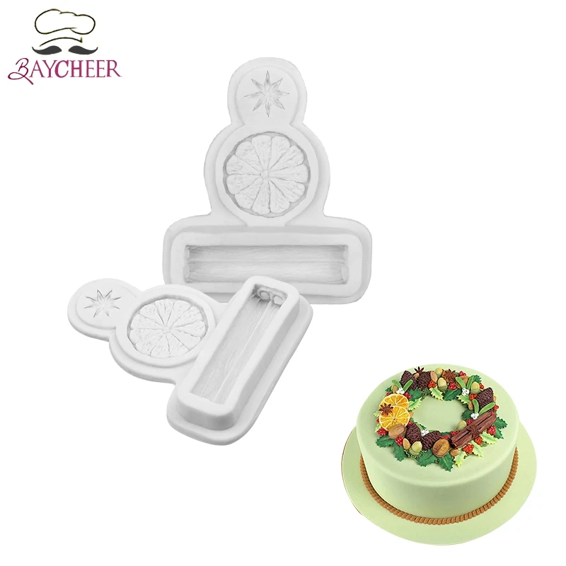 Силиконовая форма для выпечки из аниса корицы лимона | Дом и сад