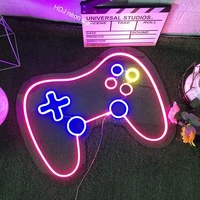 neon sign led gamepad light for home office bedroom room bar wall decor game room decorations xbox game machine play neon signs