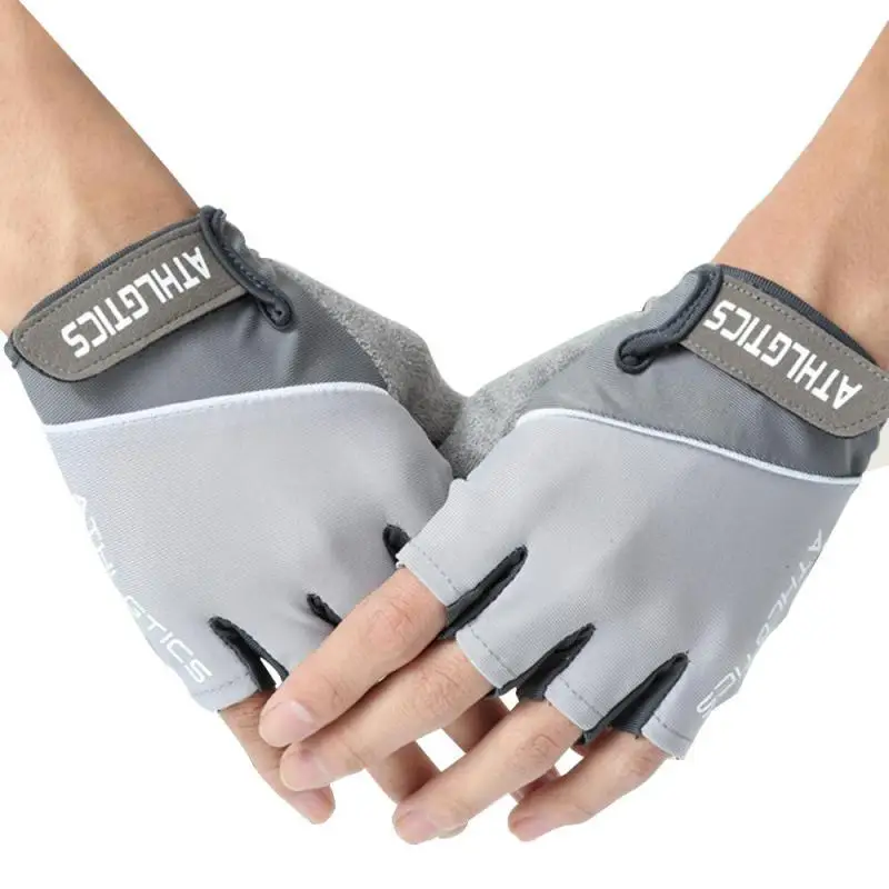 

Fitness Gym Gloves Summer Men's And Women's Sun Protection Cycling Half Finger Gloves Anti-skid Breathable Gloves Sports Gloves