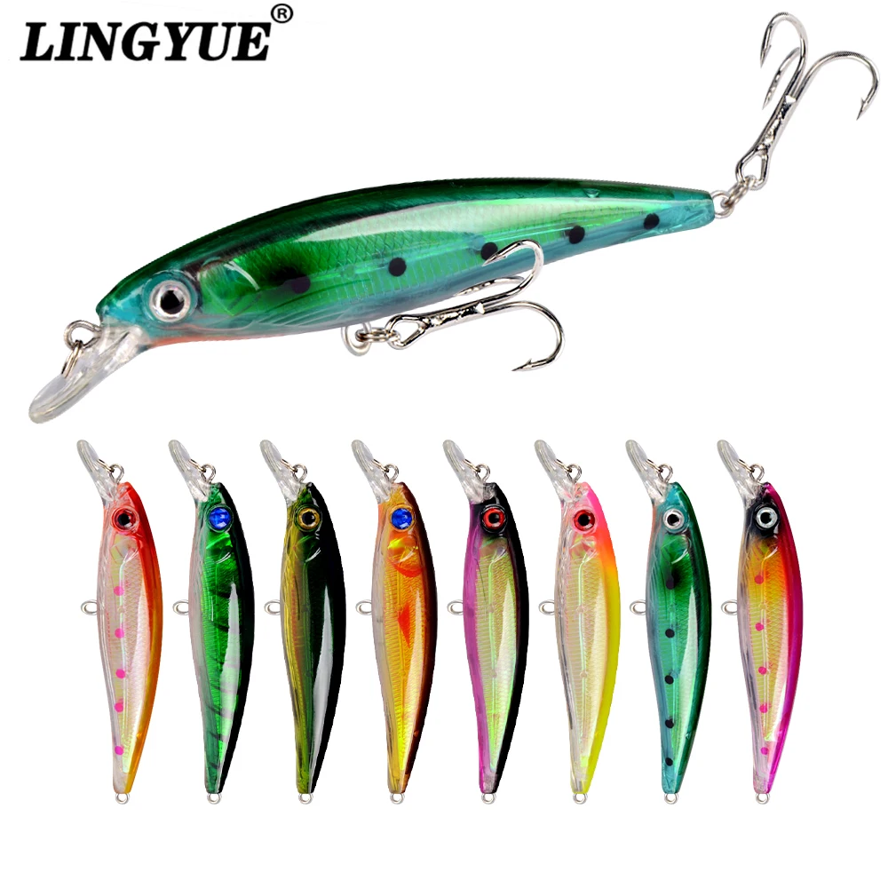 

New Arrival 11cm 13.6g Hard Baits 1pcs Minnow Fishing Lures Artificial Make High Quality Lifelike Bass Wobblers Fishing Tackle