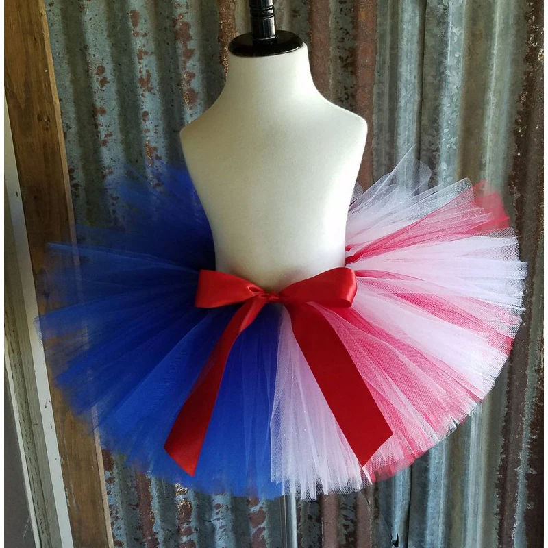 Детская Красивая Пышная юбка-пачка Тюлевая юбка для танцев девочек праздничное