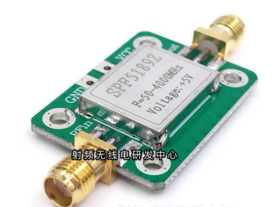 

RF low noise amplifier LNA 50-4000MHz SPF5189 NF=0.6dB