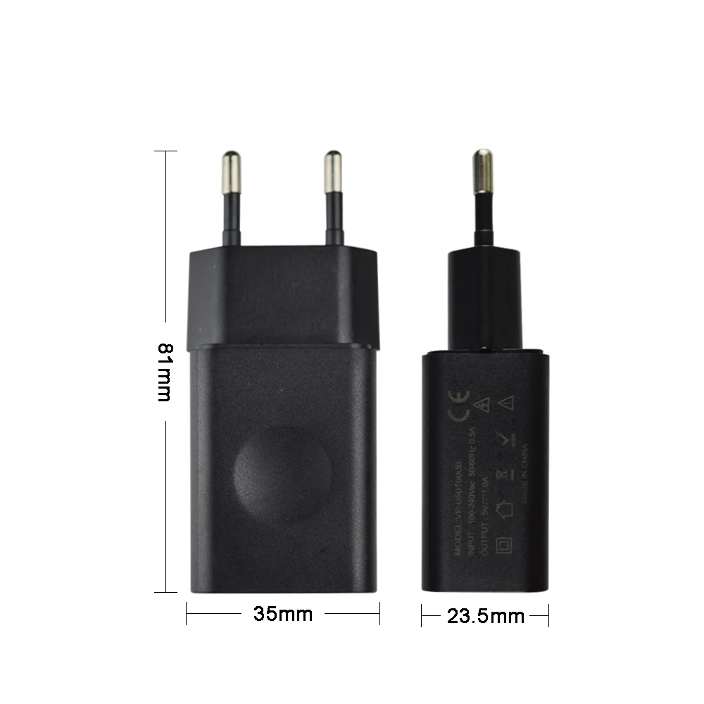 Универсальное usb-зарядное устройство Balaike 5V 1A US/EU адаптер зарядное для мобильного