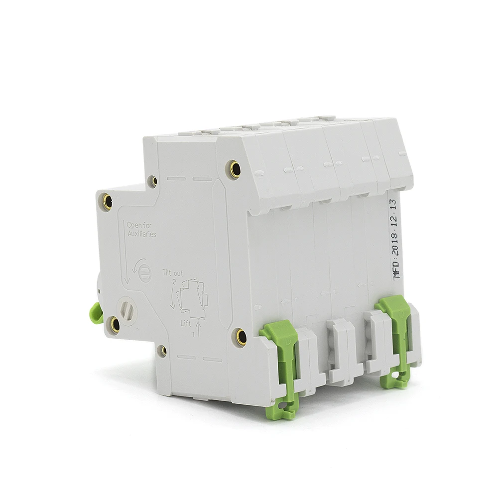 

4P AC MCB CType 230V/400V ~ 50HZ/60HZ Miniature Circuit Breaker4.5KA 6A/10A /16A/20A/25A/32A/40A/50A/A63A