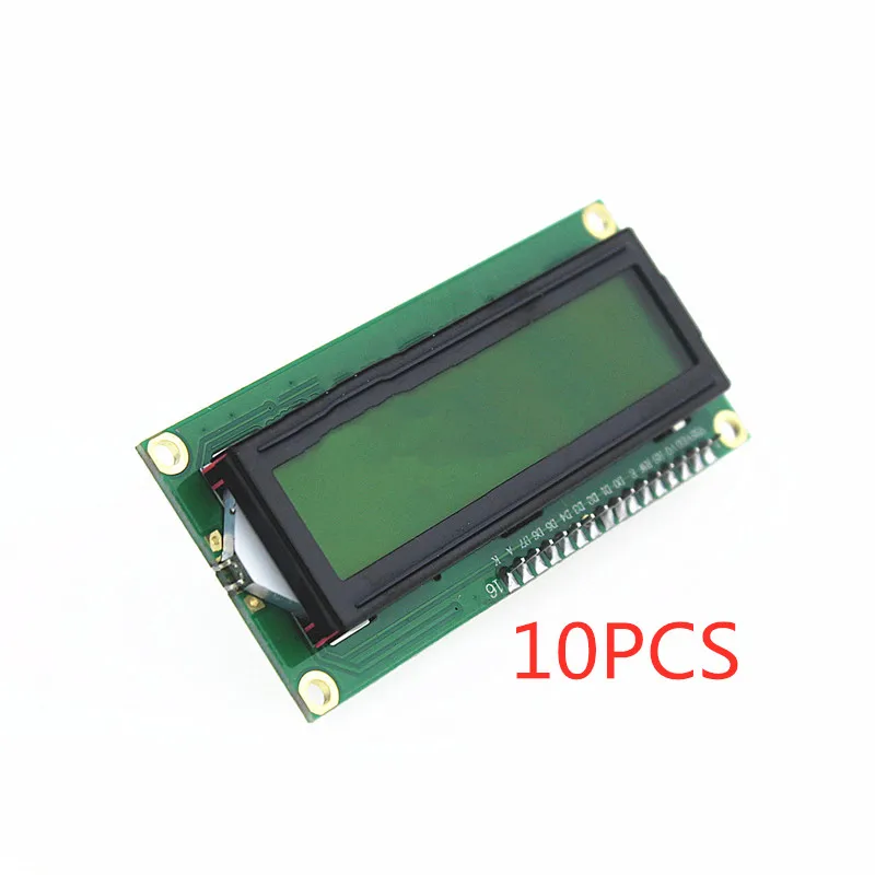 ЖК модуль с желто зеленым экраном 10 шт. PCF8574 IIC/I2C 1602 LCD для Arduino UNO r3 mega2560|Источники