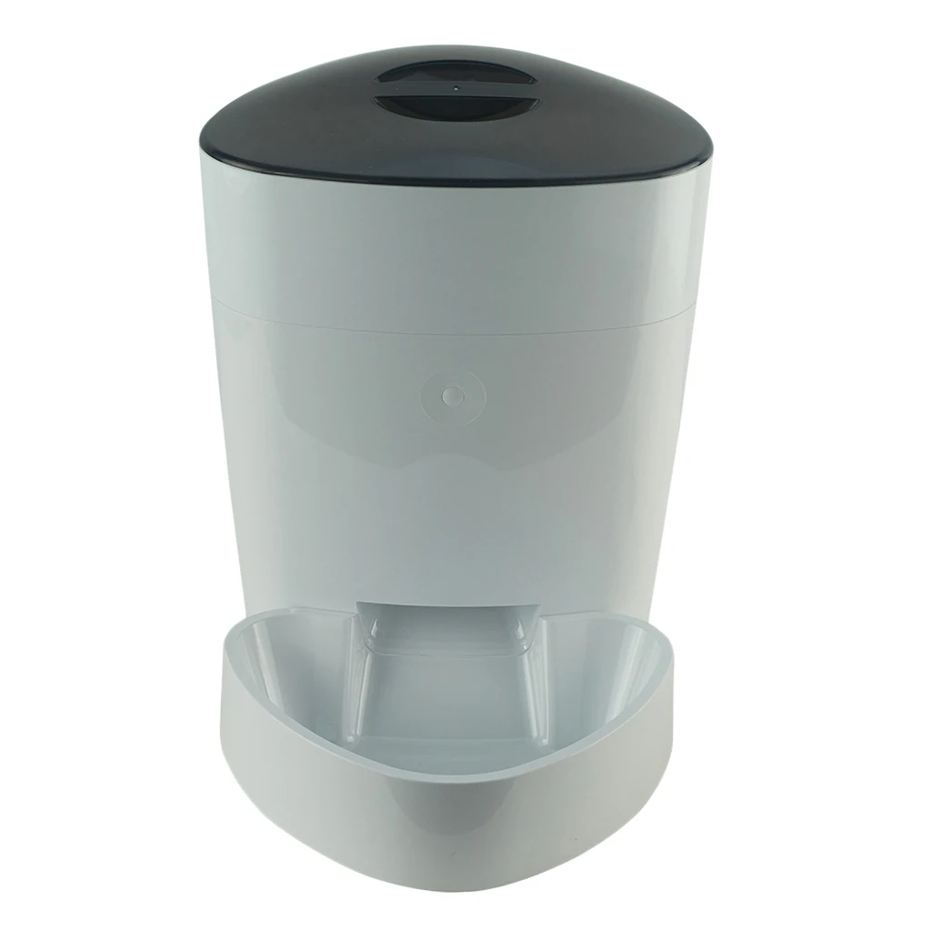 

4L Cats Food Dispenser Programmable with Voice Record Timer Portion Control Pet Dog Supplies