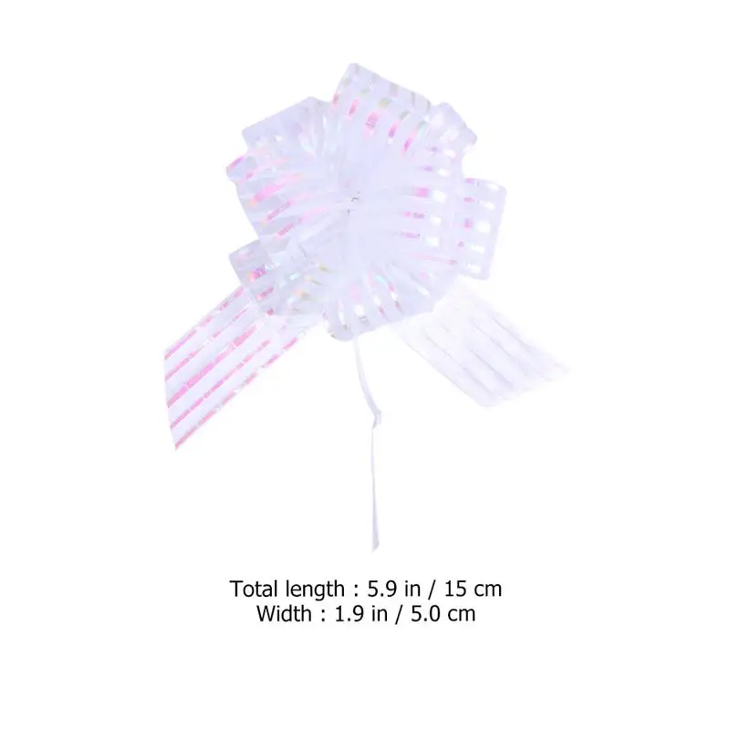 Guirnalda de hilo de tracci&oacute;n para fiestas de boda, accesorios decorativos para regalo, 6 uds.-1