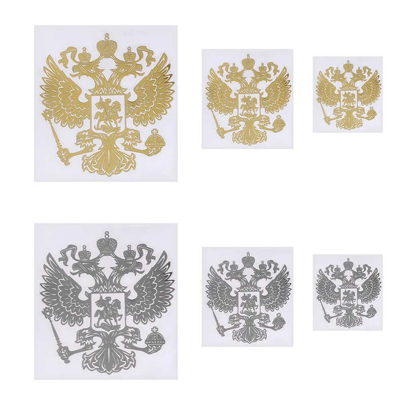 1 шт. Никель металлический знак наклейка на автомобиль федеральной Орел