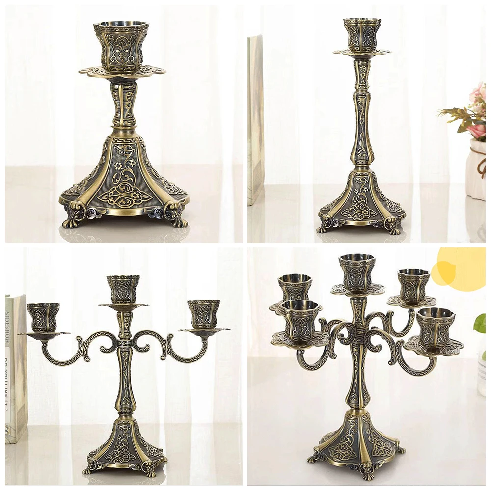 

Бронзовый подсвечник, металлические подсвечники, свадебные подсвечники, подсвечник для праздника, центральный столик для украшения дома