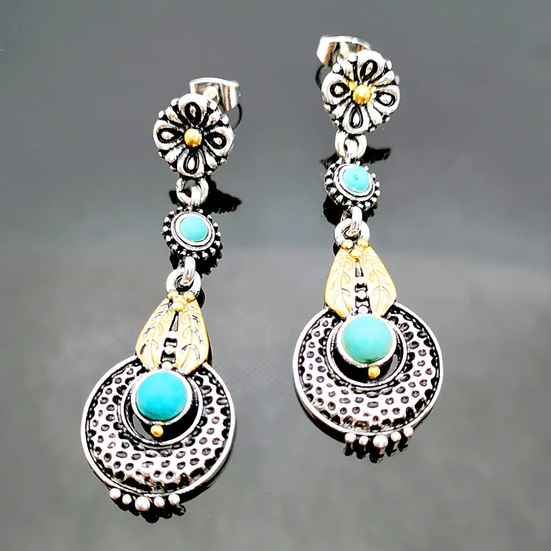 Винтажные длинные висячие серьги для женщин Этнические украшения в виде пчелы