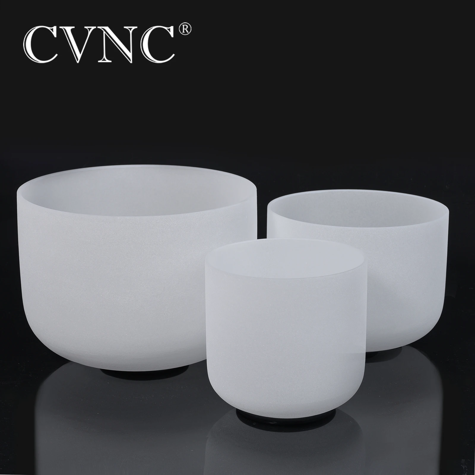 CVNC 6 &quot8&quot 10 &quot440 Гц или 432 кварцевый Поющий чаша чакра набор 3 шт | Спорт и