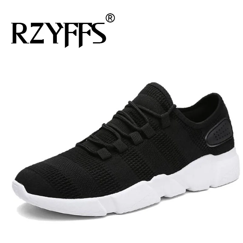 Спортивная обувь для мужчин трикотажные легкие тканевые мужские кроссовки