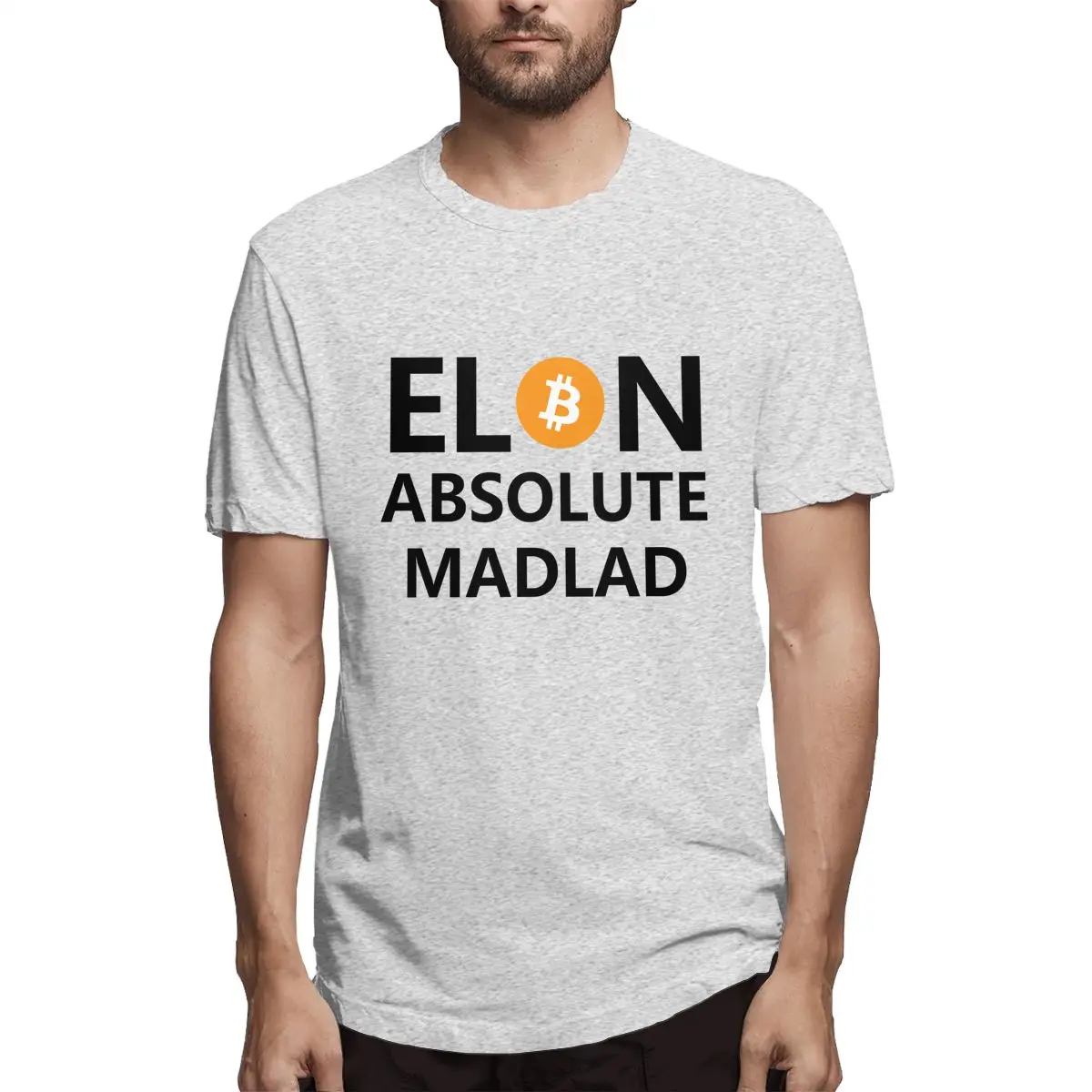 

Elon Musk In Retrospect, It Was Inevitable Absolute Madlad Men's Amazing Tees Short Sleeve Crewneck Summer T-Shirt Cotton