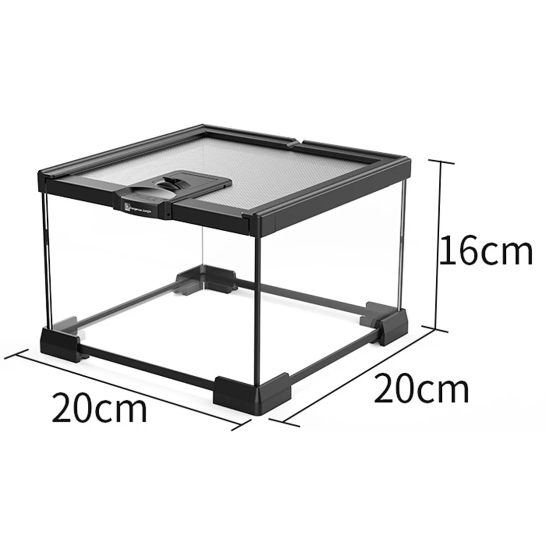 20x20x16 Террариум для рептилий скалолазание кормушка домашних животных