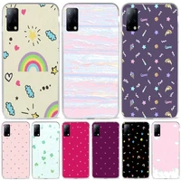 cute pattern stitching phone case for samsung s7 s8 s9 s10 s20 s4 s5 s6 a51 a71 a21 plus cover fundas coque