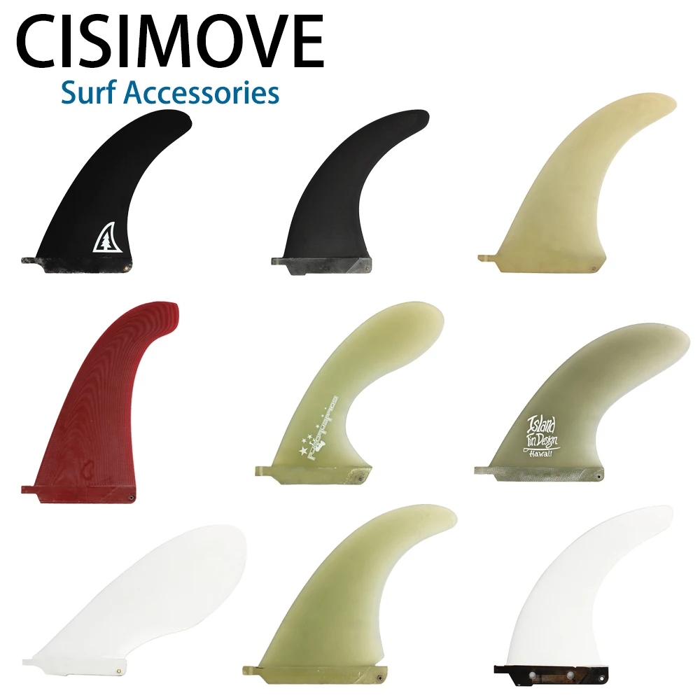 CISIMOVE Стекловолоконный Графический одноцентральный плавник FCS для серфинга доски