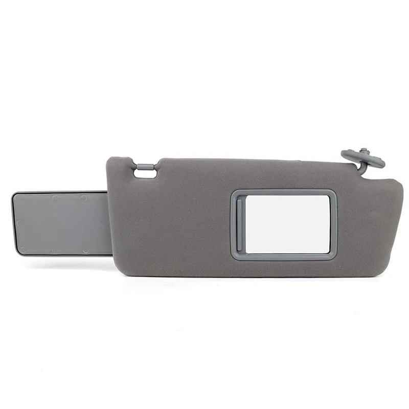 

Правая сторона серого солнцезащитный козырек в сборе подходит для 2005-2011 Toyota Prius козырек ветрового стекла без люк