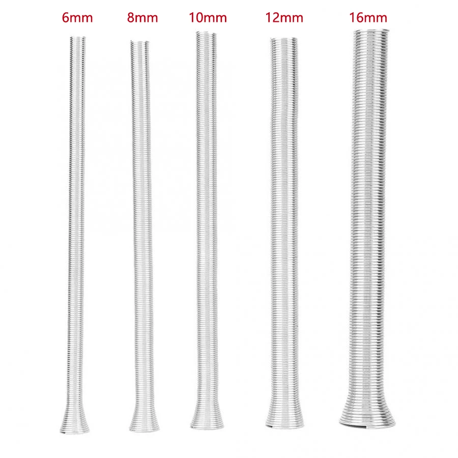 5 шт./компл. пружинный трубогиб 21 см супер эластичный стальной ПВХ электрическая