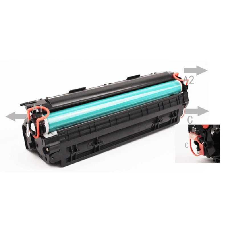 Совместимый черный картридж с тонером Cf279A замена для принтеров Hp Laserjet Pro M12A M12W M26A