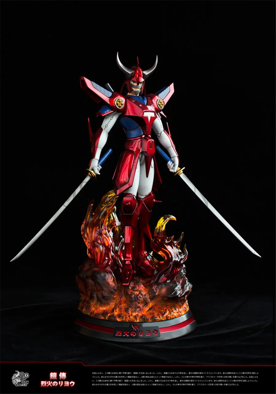 Модель вентиляторов FOC Ronin Warriors йоройден самурайский солдат Рё Санада gk статуя смолы фигурка игрушка для коллекции