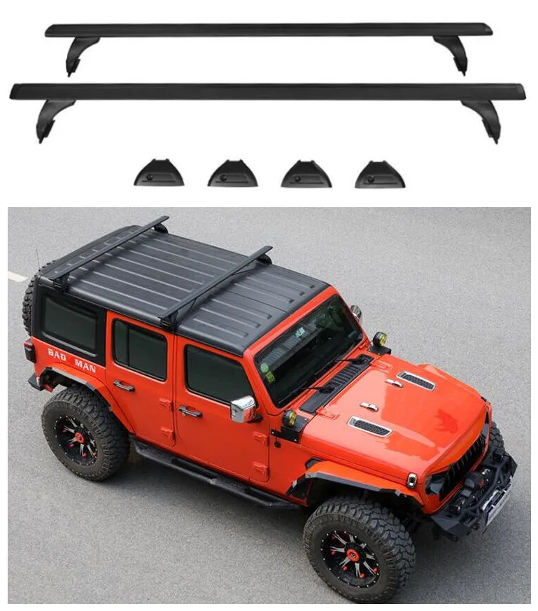 

High quality Aluminum alloy Roof Racks Luggage Rack Fits For JEEP Wrangler JL 2004-2021