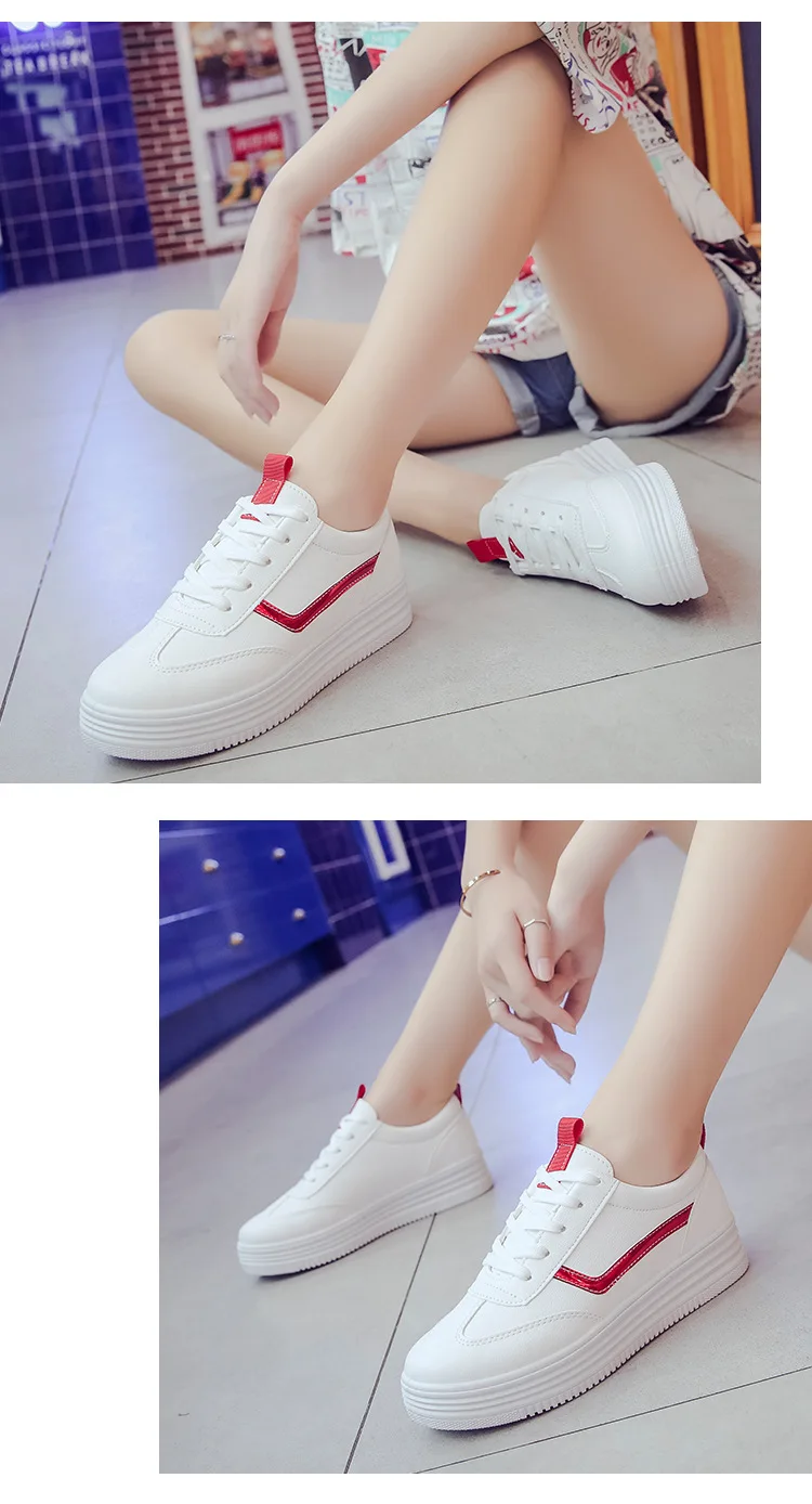 Women Shoes Autumn New Style Casual Sports Fashion Shoes Korean-style Stylish Versatile White Shoes Women's