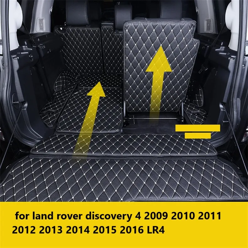 

luxury fiber leather car trunk mat for peugeot 2008 2013 2014 2015 2016 2017 2018 2019 car accessories