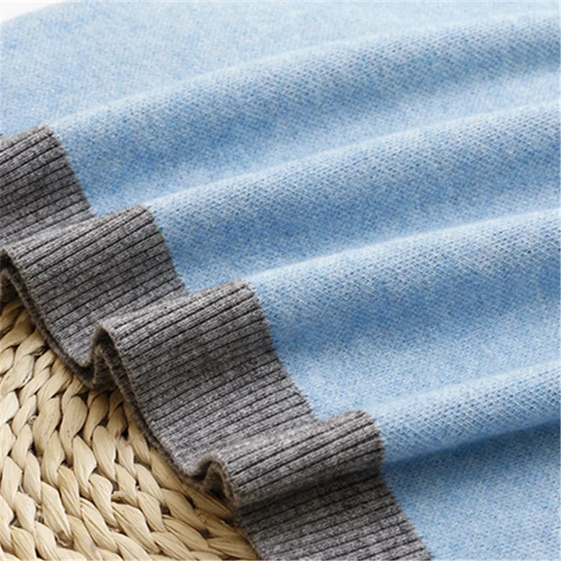 Швэдар плюс памеру для жанчын Мультфільмы Вязаная бавоўна з круглым выразам