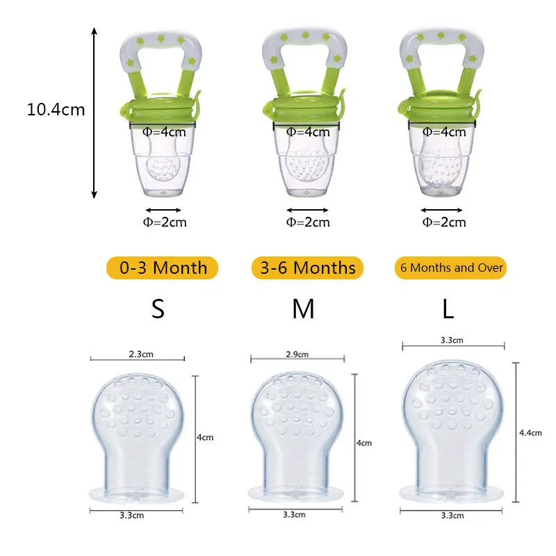1 шт. Еда Nibbler для соски пустышки ниблера маленьких фруктов кормушка кормления