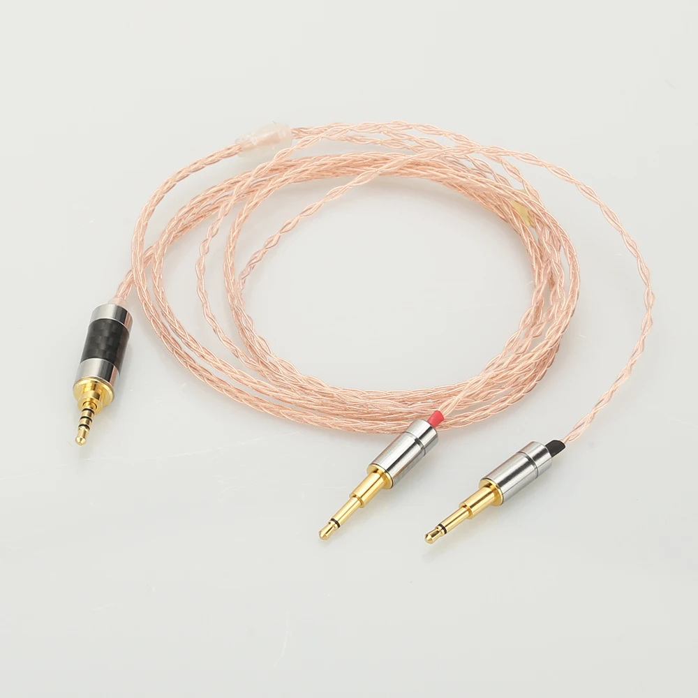 1 шт. Hi Fi аудио 8 ядер 7N OCC медный кабель для обновления наушников|Кабели VGA| |