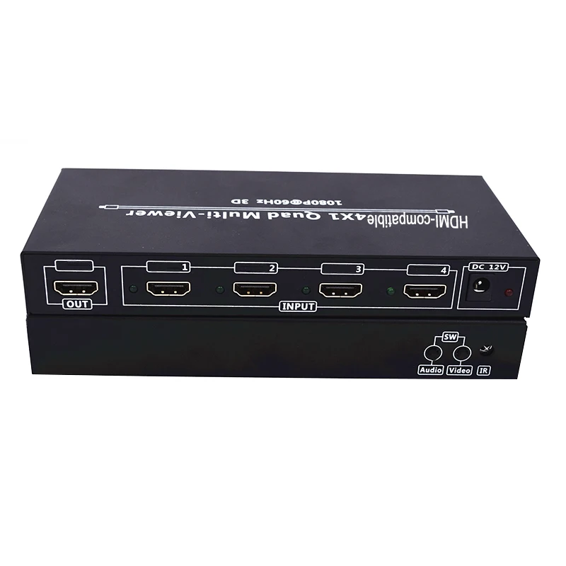 HDMI-совместимый 4X1 четырехъядерный мульти-просмотр экран в реальном времени