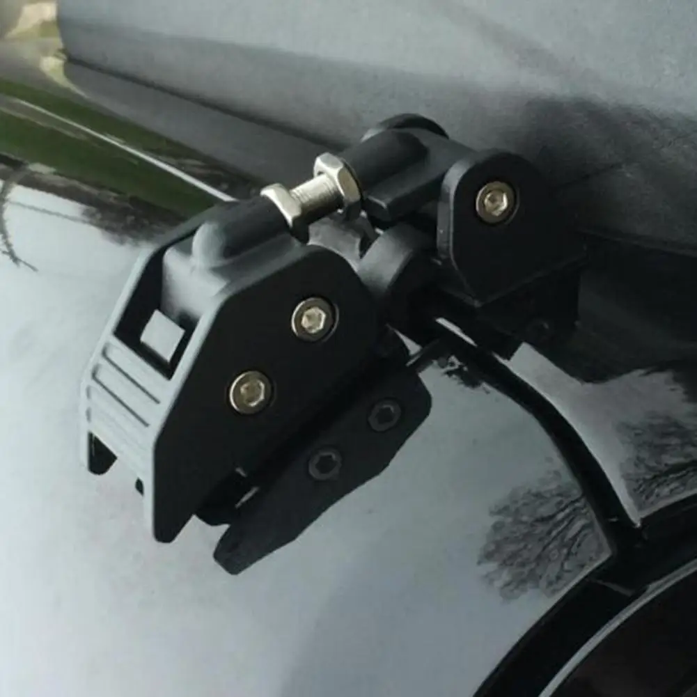 

Алюминиевый сплав Черный Противоугонный замок капота поймать комплект защелки для Wrangler JK неограниченное 2007-2017 авто Замена внешней Запчаст...