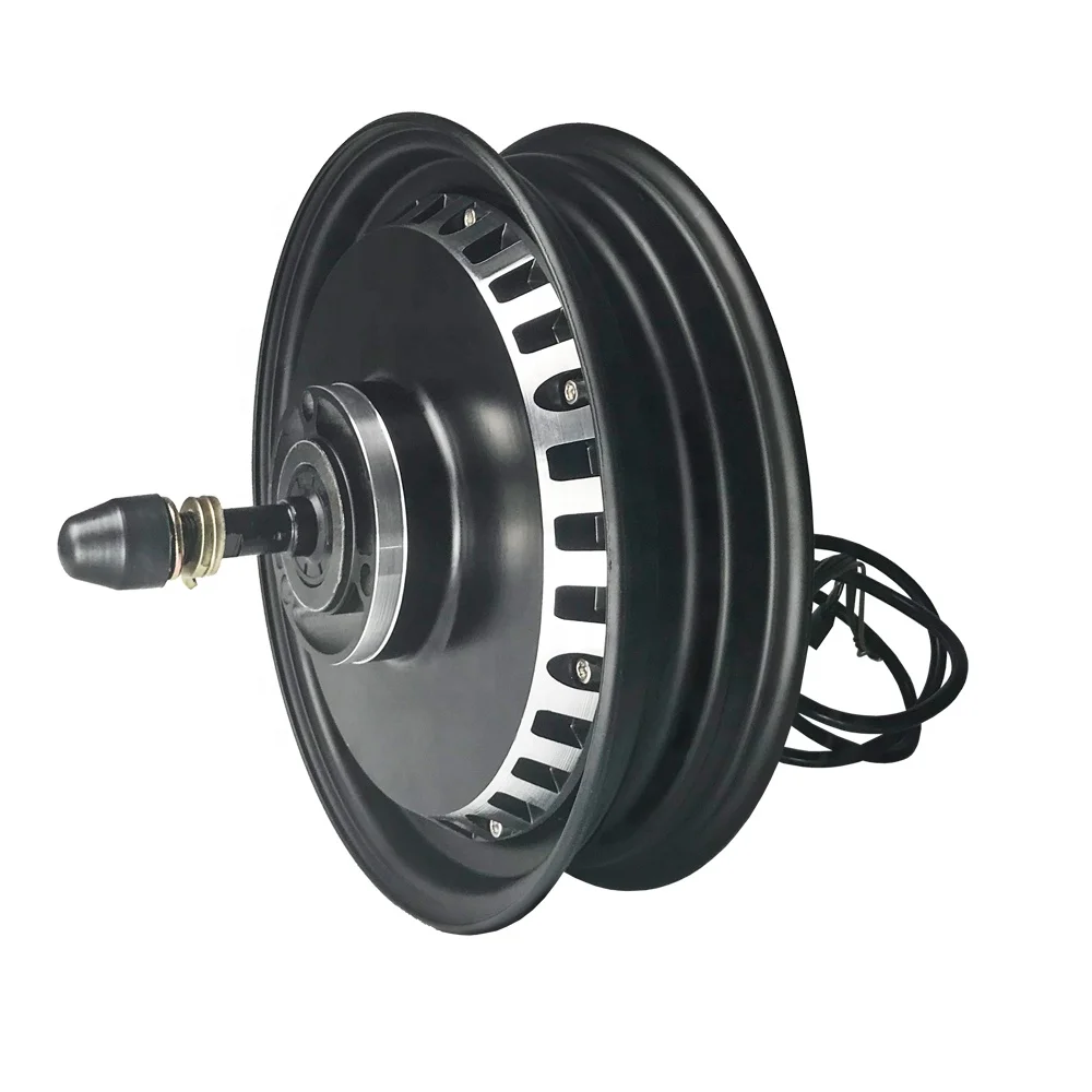 

36v 48v 60v brushless power electric skateboard wheel hub motor