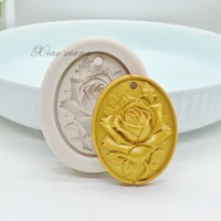 3d rose flower wedding cupcake fondant cake decorating tools flowers silicone molds candy chocolate gumpaste moulds m1533