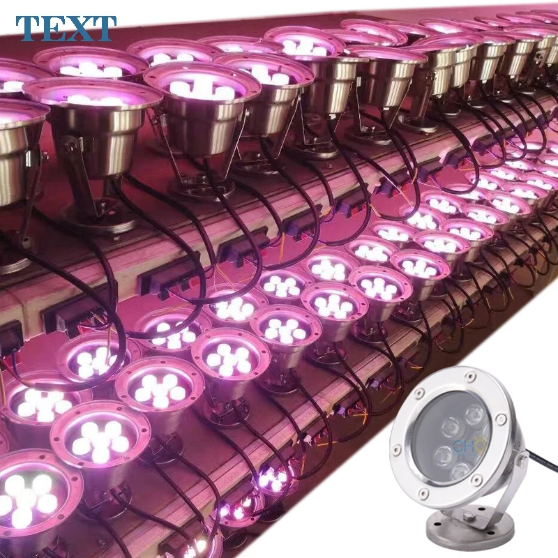 Оптовая продажа 2 шт./лот 12В/24В светодиодный подводный свет 3 Вт фонтанная ЛАМПА IP68