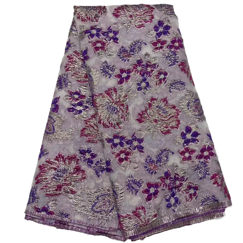 

2021 новейшее высококачественное жаккардовое швейцарское платье из органзы с вышивкой, женское платье для выпускного вечера, 5 ярдов