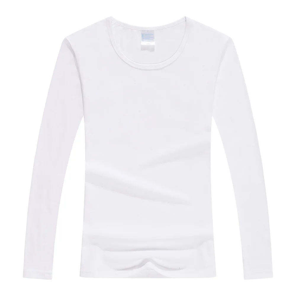 Осенняя женская футболка с длинным рукавом модные белые рубашки роскошная