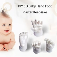 diy moulds for babys hands and feet 3d plaster handprint footprint baby mould hand foot casting prints kit cast gift souvenirs