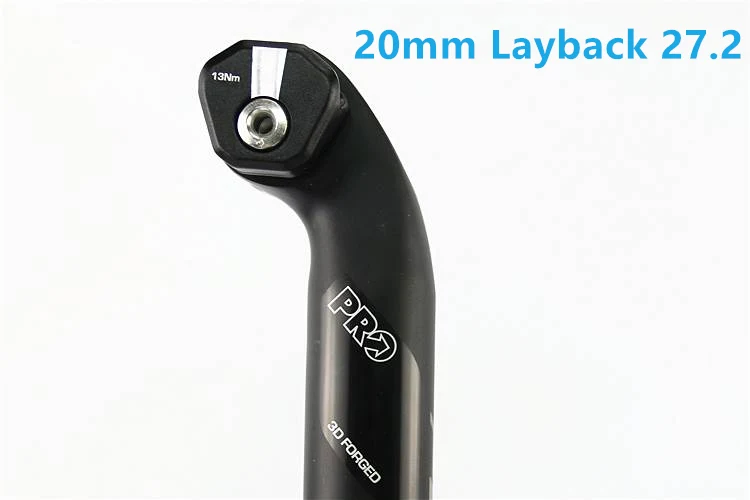 27.2MM 20mm offset PRO PLT Подседельный штырь велосипедный дорожный Подседельный штырь велосипедный Подседельный штырь MTB 27,2 мм/31,6 мм, 20 мм Layback/линейный алюминиевый сплав - Цвет: 27.2MM 20mm offset