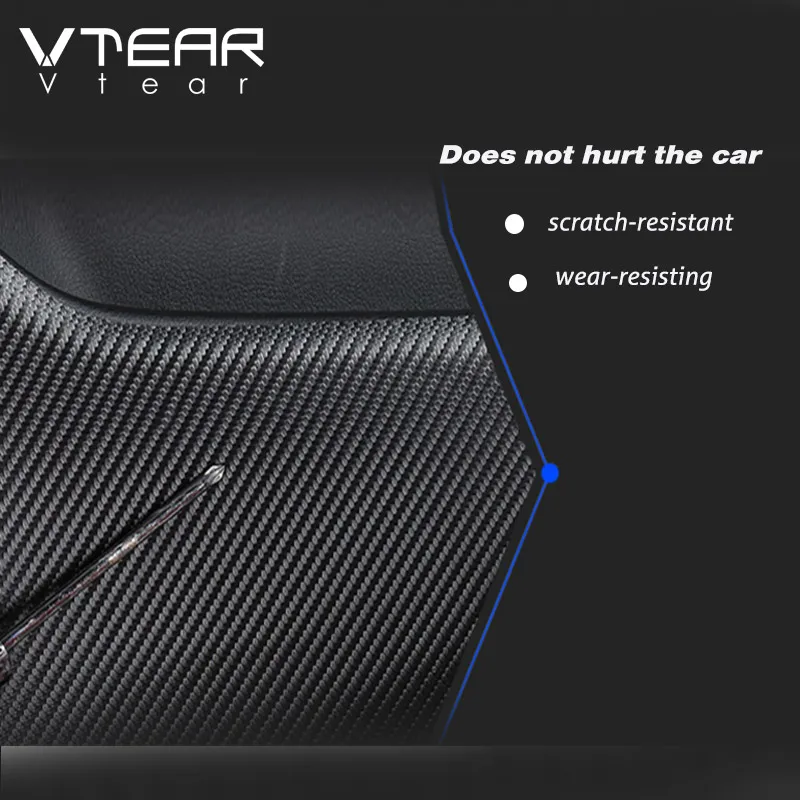 Защитные наклейки Vtear для автомобильных дверей мазда Mazda 3 Bp 2020 2021 защита от ударов